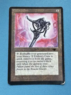Feldon's Cane Antiquities Mtg Magic the Gathering Artifact rare - Image 1