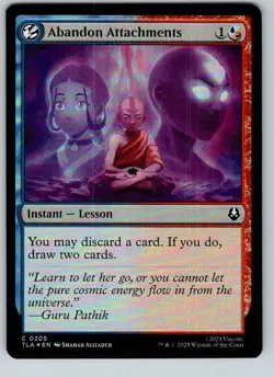 Abandon Attachments (FOIL) - TLA - 205 - MTG - Image 1