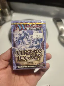 WOTC MTG Theme Decks Urza Block Urza's Legacy - Radiant's Revenge SW (EX/New) - Image 3