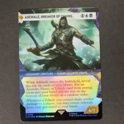 Adewale, Breaker of Chains (Showcase) Universes Beyond: Assassin's Creed Foil - Image 1