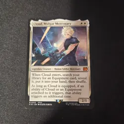 Cloud, Midgar Mercenary - MTG - Final Fantasy - NM - 10 - Image 1