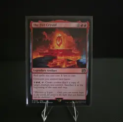 Magic The Gathering The Fire Crystal Final Fantasy Regular - Image 1