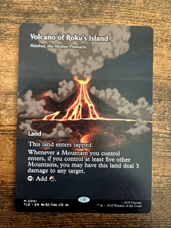 MTG Volcano of Roku's Island - Valakut, the Molten Pinnacle (Borderless) Avatar - Image 1