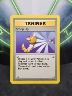 Pokemon Scoop Up 78/102 Rare Base Set NM - Image 1
