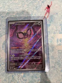 Pokemon TCG Pecharunt Pokemon Center Exclusive SVP 129 Promo - Image 1