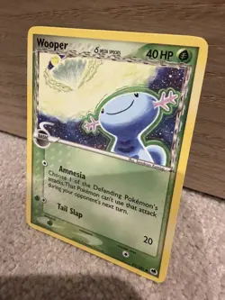 Pokemon TCG Wooper (Delta Species) EX Dragon Frontiers 71/101 Regular Common LP - Image 2