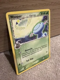 Pokemon TCG Wooper (Delta Species) EX Dragon Frontiers 71/101 Regular Common LP - Image 4