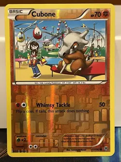 Cubone - Pokemon BREAKthrough 77/162 - Reverse Holo - NM/VLP - Image 1