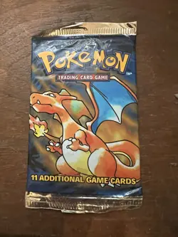 1999 Heavy Sealed Pack 21.4g OG Pokemon TCG WOTC Era Base Set(1 Pack) - Image 3