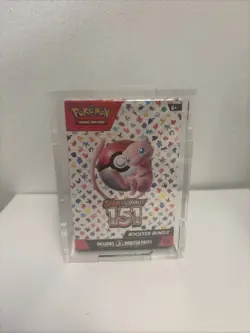 Pokemon Scarlet & Violet 151 Booster Bundle Sealed w Acrylic Case 820650853210 - Image 1