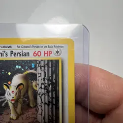 2000 Pokemon Gym Challenge Giovanni's Persian Holo #8/132 LP - Image 4