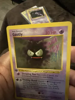 Pokemon TCG Gastly Base Set, 1st Edition 50/102 Never Played Near Mint - Image 5