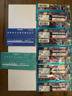 Pokemon TCG Obsidian Flames Booster Pack Sealed 5 Packs + 2 Promo Packs Japanese - Image 2