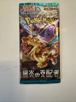 Pokemon TCG Obsidian Flames Booster Pack Sealed 5 Packs + 2 Promo Packs Japanese - Image 3