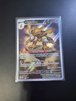Alakazam - MEP009 Mega Evolution ETB POKEMON CENTER Promo Pokemon - NM - Image 1