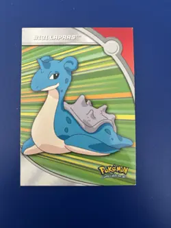 2000 TOPPS POKEMON TV ANIMATION SERIES 3 HEROES & VILLAINS HV13 LAPRAS - Image 1