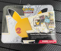 Pokemon TCG Celebration 25th Anniversary Collector’s Chest/ Lunch Box Tin Sealed - Image 1