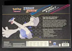 Pokemon TCG: Crown Zenith - Lugia V & Unown V Special Collection Box NEW - Image 2