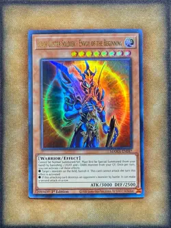 Yugioh Black Luster Soldier - Envoy of the Beginning MAMA-EN047 Ultra 1st Ed NM - Image 1