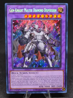 Yu-Gi-Oh! Gem-Knight Master Diamond Dispersion BLMM-EN020 1st Edition (ScR) NM - Image 1