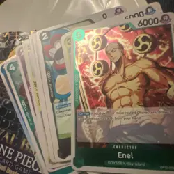 82 x OP10 One Piece Royal Blood Bundle Trading Cards - Image 2
