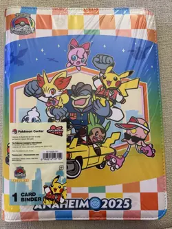 Pokemon World Championships 2025 Anaheim Card Binder - Image 1