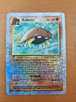 Pokemon card - Kabuto Reverse Holo 48/110 Legendary set - no shining no Crystal - Image 1