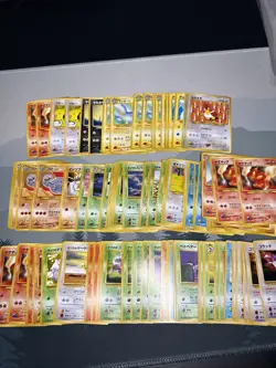 Pokemon Card Game Japanese Lot Set 232 Old Back Vintage 1996 - Image 2