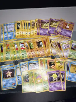 Pokemon Card Game Japanese Lot Set 232 Old Back Vintage 1996 - Image 3