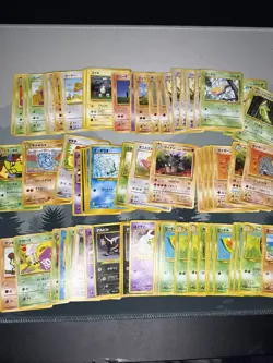Pokemon Card Game Japanese Lot Set 232 Old Back Vintage 1996 - Image 4