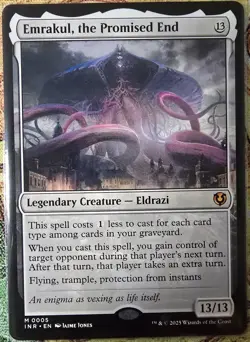 Emrakul, the Promised End Innistrad Remastered Card, Regular MTG-NM Condition - Image 1