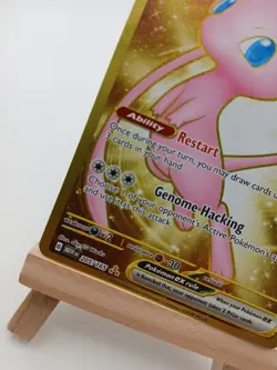 Mew EX 205/165 - Scarlet & Violet 151 - Gold Holo LP Pokemon Card - Image 3