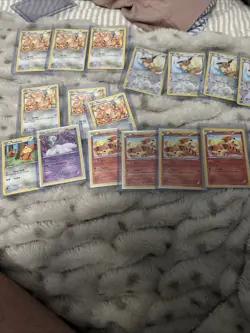 16 Card Legendary Treasures Pokemon Radiant Collection EEVEE, Growlithe, & MORE - Image 1