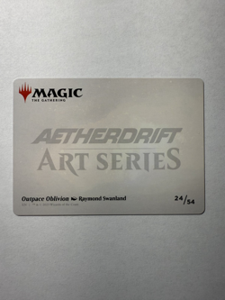 Outpace Oblivion Art Card 24/54 Aetherdrift - Image 3