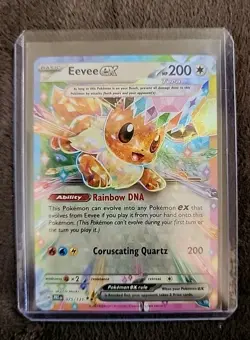 Eevee ex 075/131 Prize Pack Series Cards Holo Prismatic Evolutions TCG POKEMON - Image 1