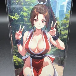 Mai Shiranui Anime Waifu Card Doujin ACG Goddess Holo - Image 1