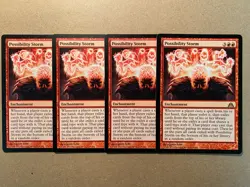 MTG 4x Possibility Storm Dragon's Maze Modern Magic the Gathering x4 NM - Image 1