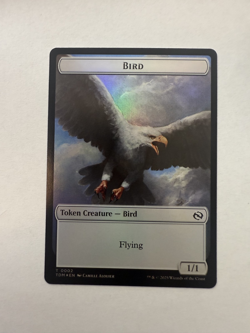 X4 Bird/Monk Double-Sided Token FOIL NM/M Tarkir Dragonstorm MTG Magic - Image 2