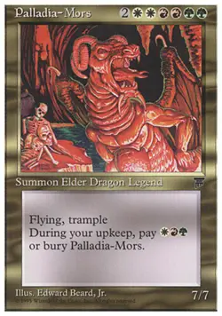 1 x Palladia-Mors - Chronicles - Moderate Play - MTG - Image 1