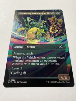 Thundering Broodwagon (Borderless) Aetherdrift Foil - Image 1