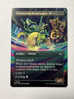 Thundering Broodwagon (Borderless) Aetherdrift Foil - Image 2