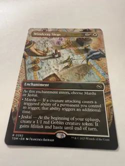 Windcrag Siege (Borderless) Tarkir: Dragonstorm Regular - Image 1