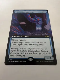 Voracious Bibliophile (Extended Art) Commander: Tarkir: Dragonstorm Regular - Image 1