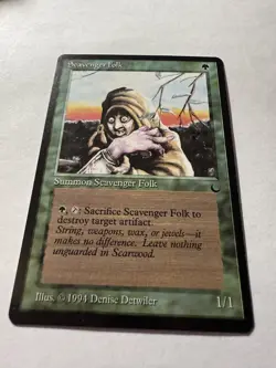 Scavenger Folk The Dark Regular NM+ - Image 1