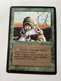 Scavenger Folk The Dark Regular NM+ - Image 2