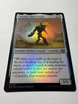 Sundial Dawn Tyrant Aetherdrift Foil - Image 1