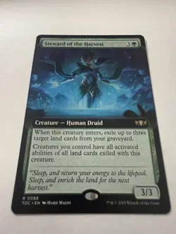 Steward of the Harvest (Extended Art) Commander: Tarkir: Dragonstorm Regular - Image 1