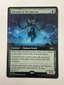 Steward of the Harvest (Extended Art) Commander: Tarkir: Dragonstorm Regular - Image 2