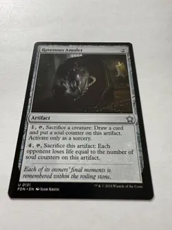 Ravenous Amulet Foundations NM+ Regular - Image 1