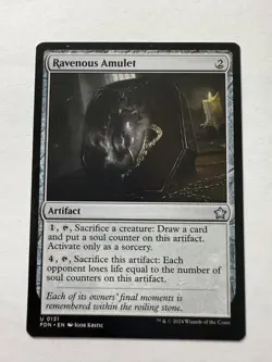 Ravenous Amulet Foundations NM+ Regular - Image 2
